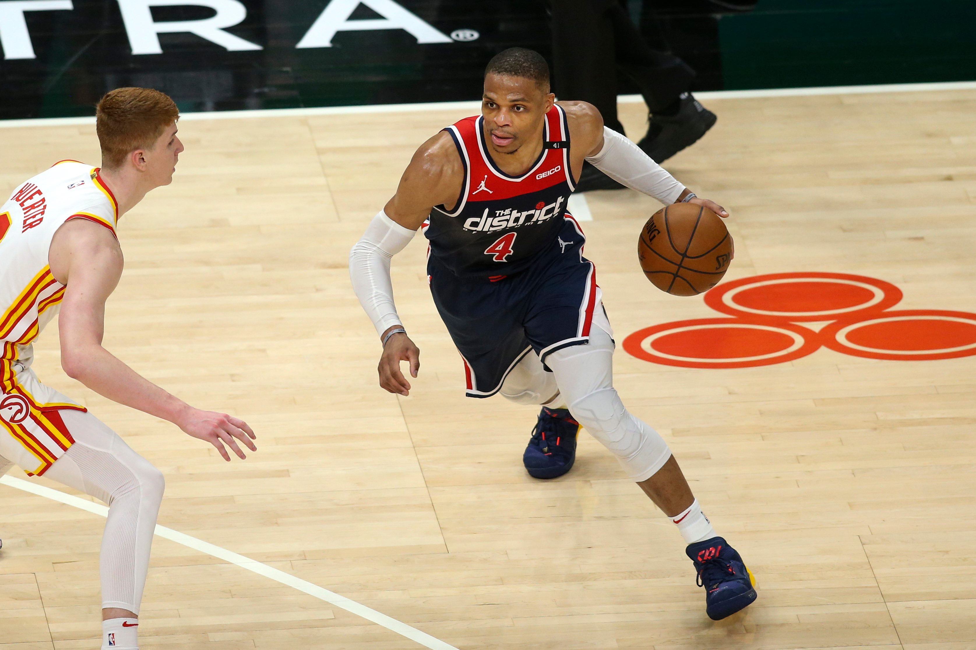 Russell Westbrook’s record triple-double not enough as Hawks top Wizards