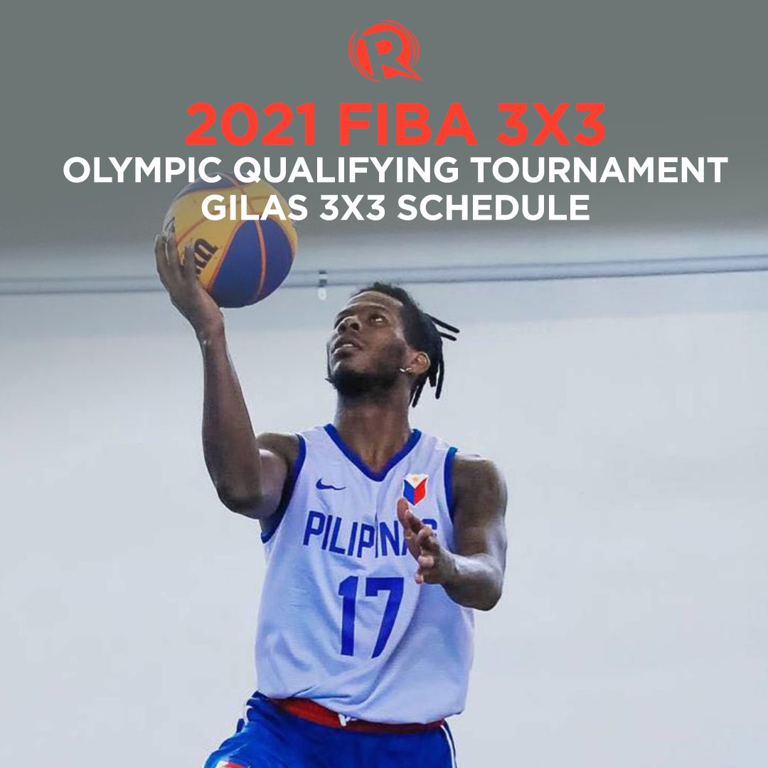 SCHEDULE: Gilas Pilipinas 3×3 at FIBA Olympic Qualifying Tournament