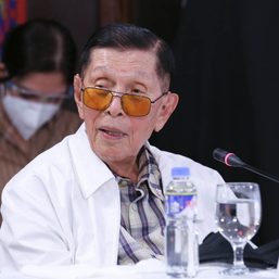 Did Enrile smell something fishy in Rodriguez draft order? 
