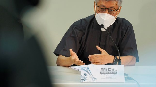 New Hong Kong bishop says will pray for Tiananmen victims, follow the law