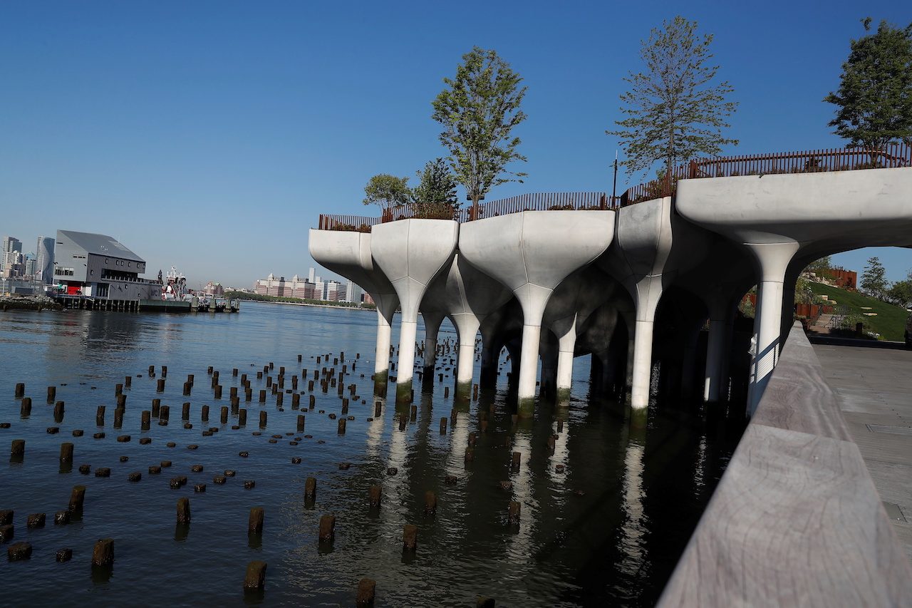 Little Island, a park built by a billionaire, further transforms Manhattan’s West Side
