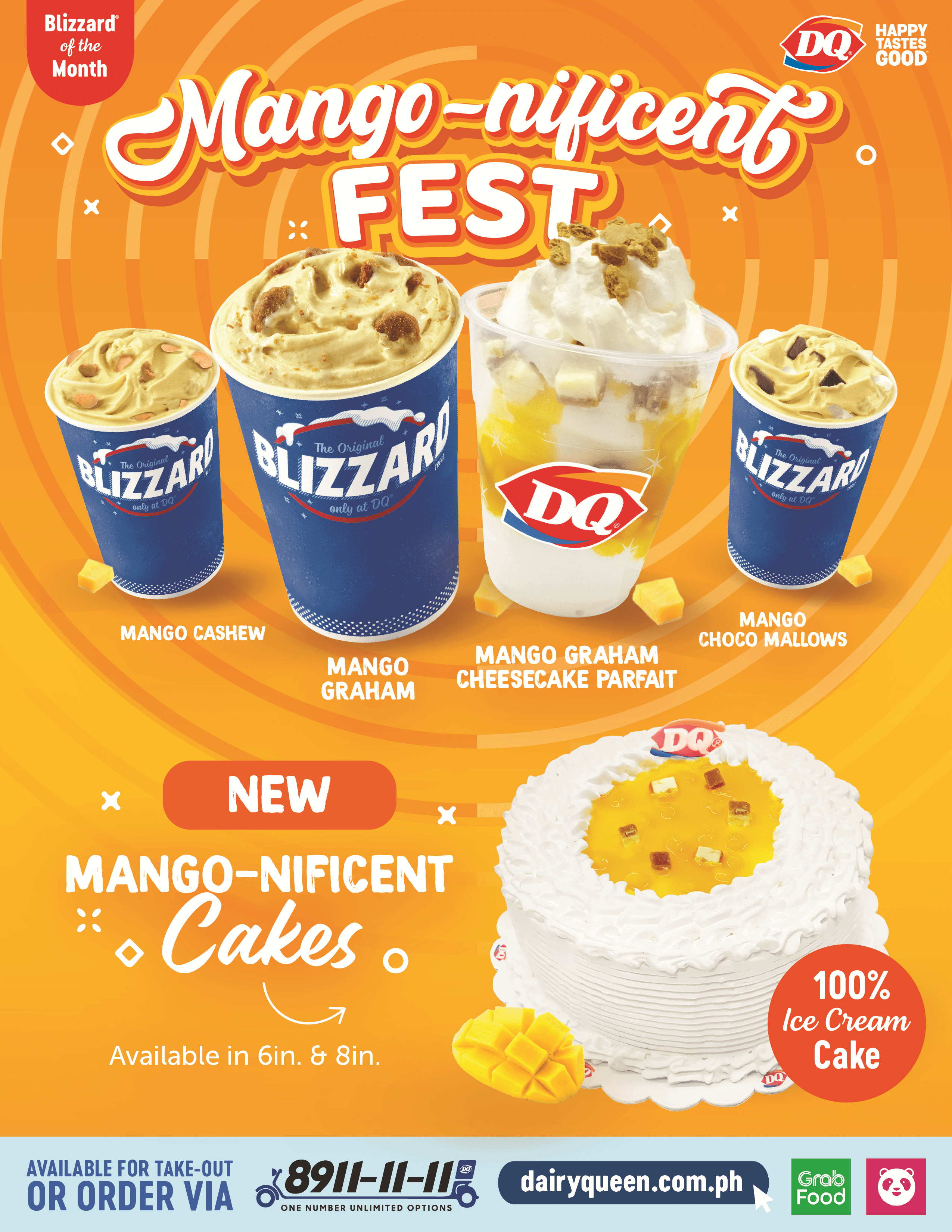 Dairy Queen offers new mango graham blizzard, mango-themed treats