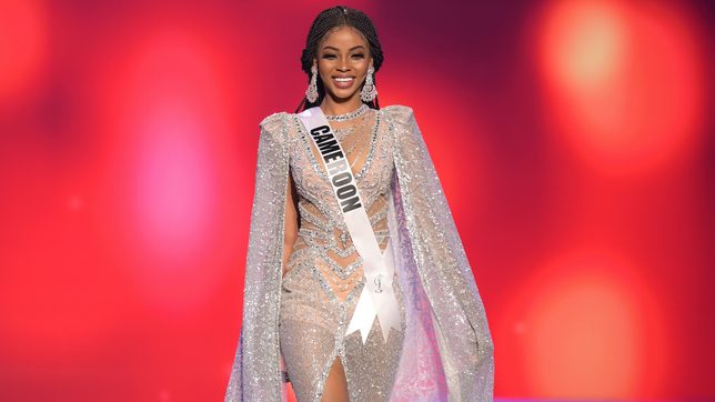 LOOK: Miss Universe Cameroon wears evening gown by Filipino designer Benj Leguiab