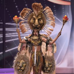 LOOK: Cameroon candidate wears Filipino-designed Miss Universe national costume