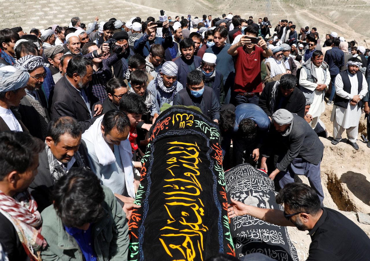 Afghan school blast toll rises to 58