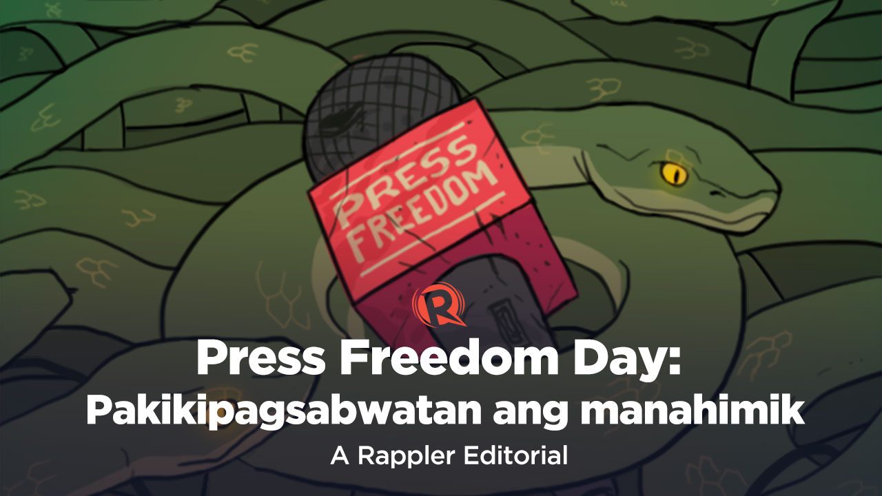 [VIDEO EDITORIAL] Press Freedom Day: Pakikipagsabwatan ang manahimik