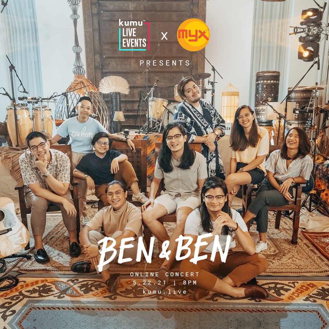Ben&Ben to perform on kumu Live Events