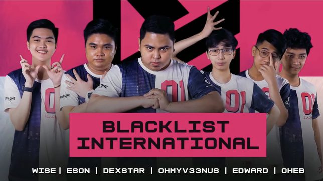 Blacklist through to upper bracket finals of Mobile Legends Southeast Asia Cup