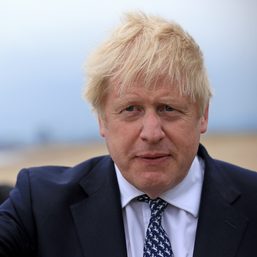 UK PM Johnson apologizes for attending lockdown party