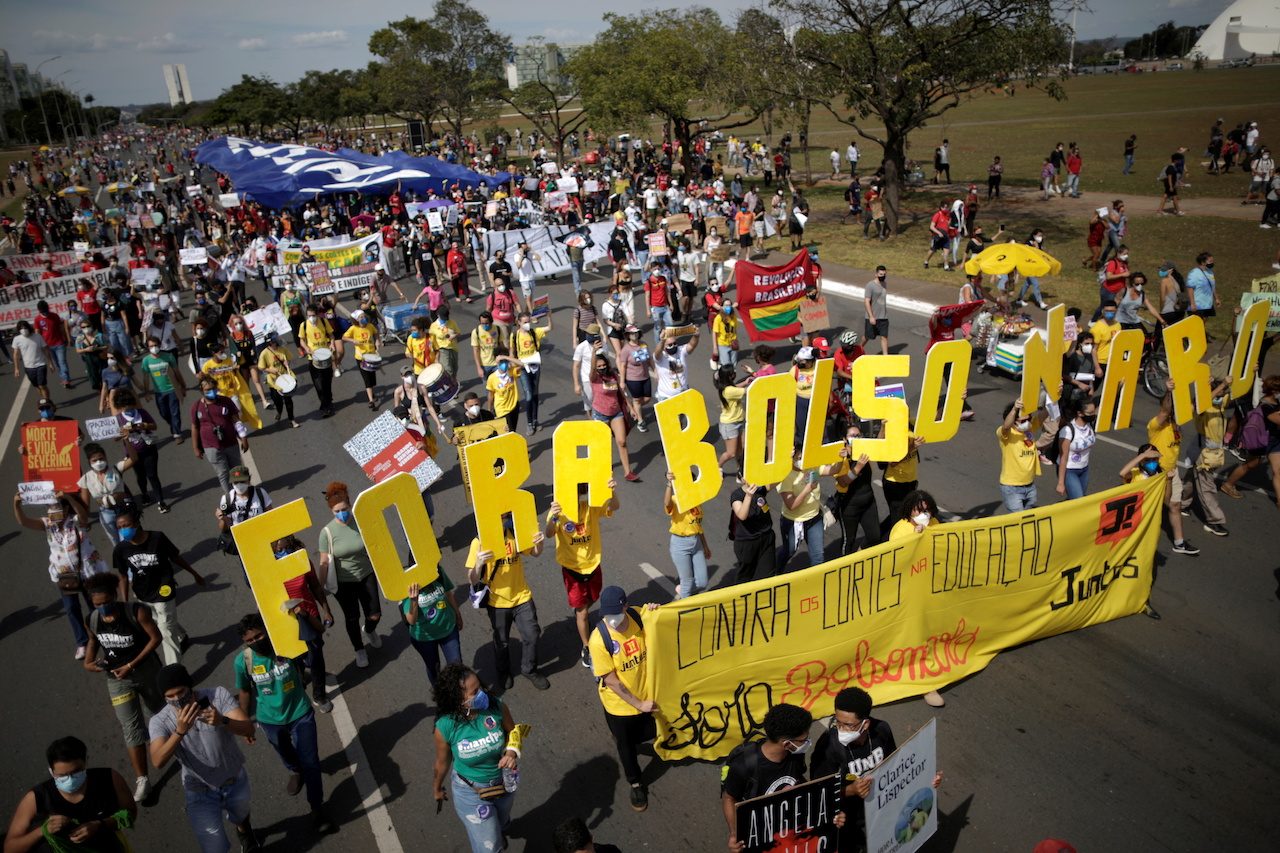 Brazilians stage nationwide protests against Bolsonaro’s COVID-19 response