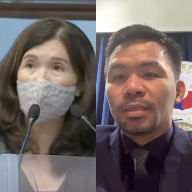 Pacquiao feels ‘disrespected’ by Pia Cayetano over rescheduled boxing agency debate