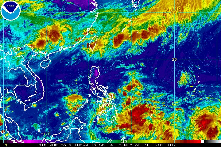 Tropical Depression Dante intensifies, speeds up over Philippine Sea
