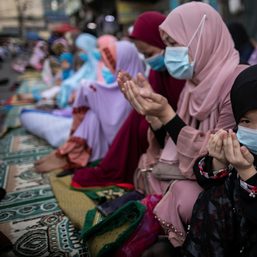 IN PHOTOS: For 2nd year, thousands celebrate Eid’l Fitr during pandemic