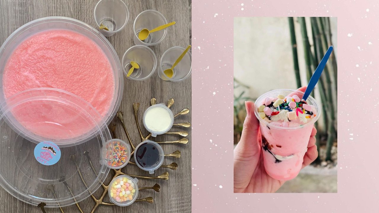 Get ice scramble in a tub from this Pasig City shop