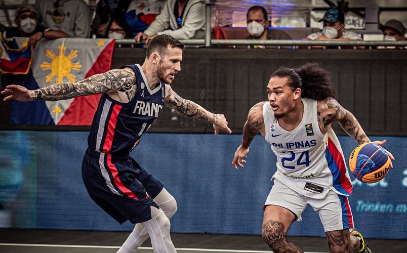 Gilas 3×3 wraps up winless FIBA OQT stint with narrow loss to France