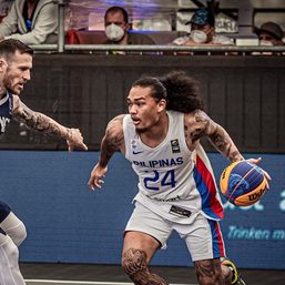 Gilas 3×3 wraps up winless FIBA OQT stint with narrow loss to France