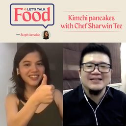 Let’s Talk Food: Making kimchi pancakes with Chef Sharwin Tee