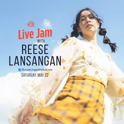[WATCH] Rappler Live Jam: Reese Lansangan