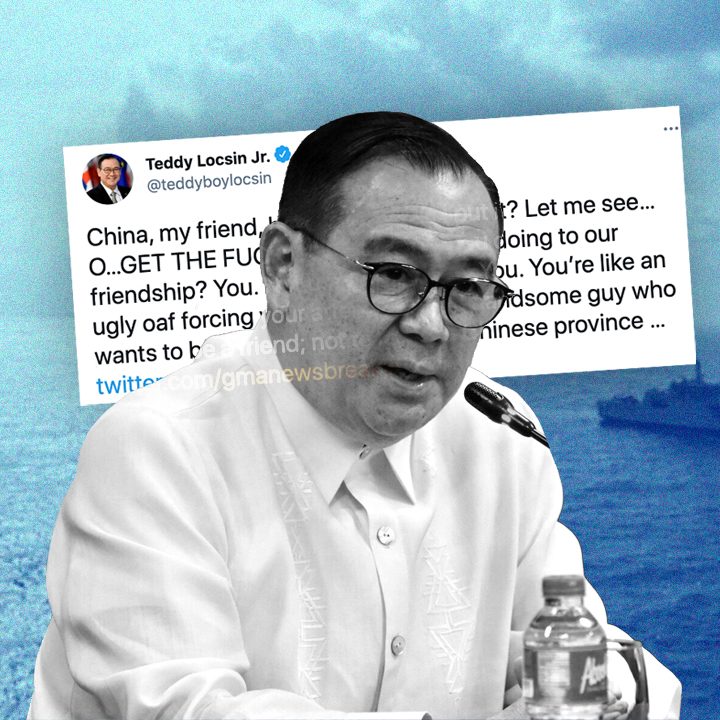 Locsin issues expletive-laced tweet over China sea dispute