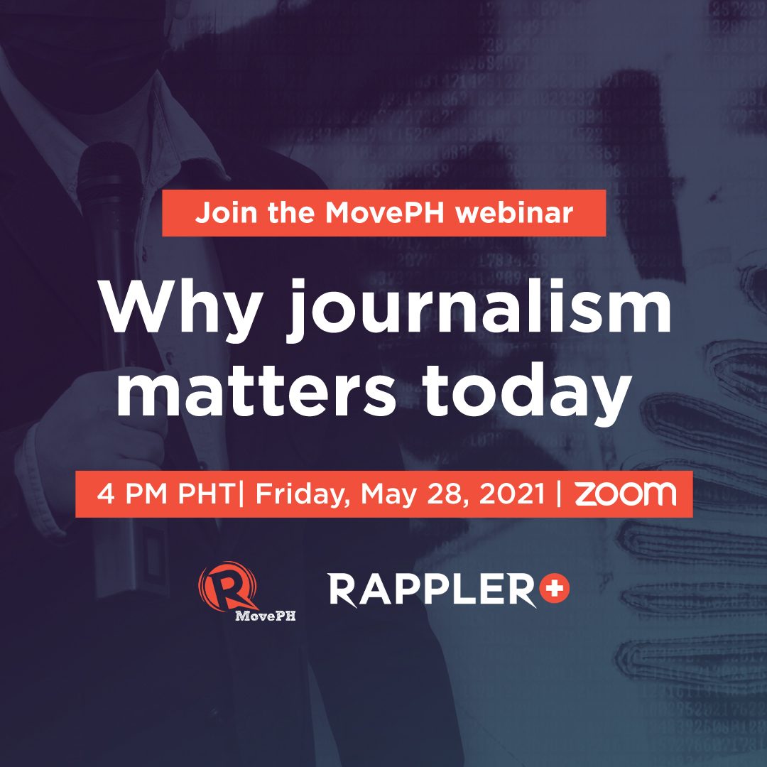 Join MovePH’s webinar: Why journalism matters today