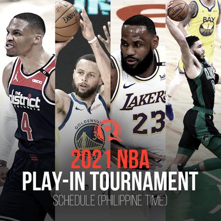SCHEDULE: NBA play-in tournament, Philippine time