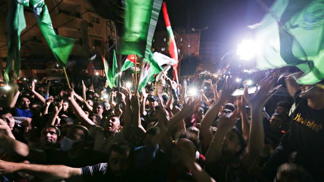 ‘Thanks to God,’ Gazans chant as truce takes hold