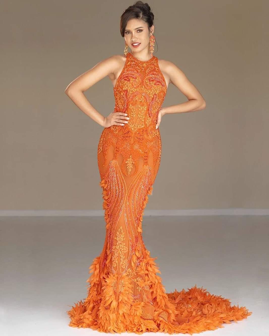 LOOK: Rabiya Mateo’s Sarimanok-inspired gown for Miss Universe 2020