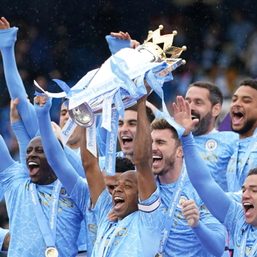 WATCH: Manchester City celebrates Premier League championship