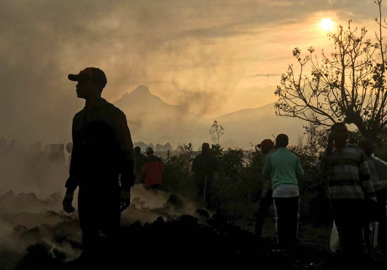 Congo volcano leaves smoldering wreckage but major city spared