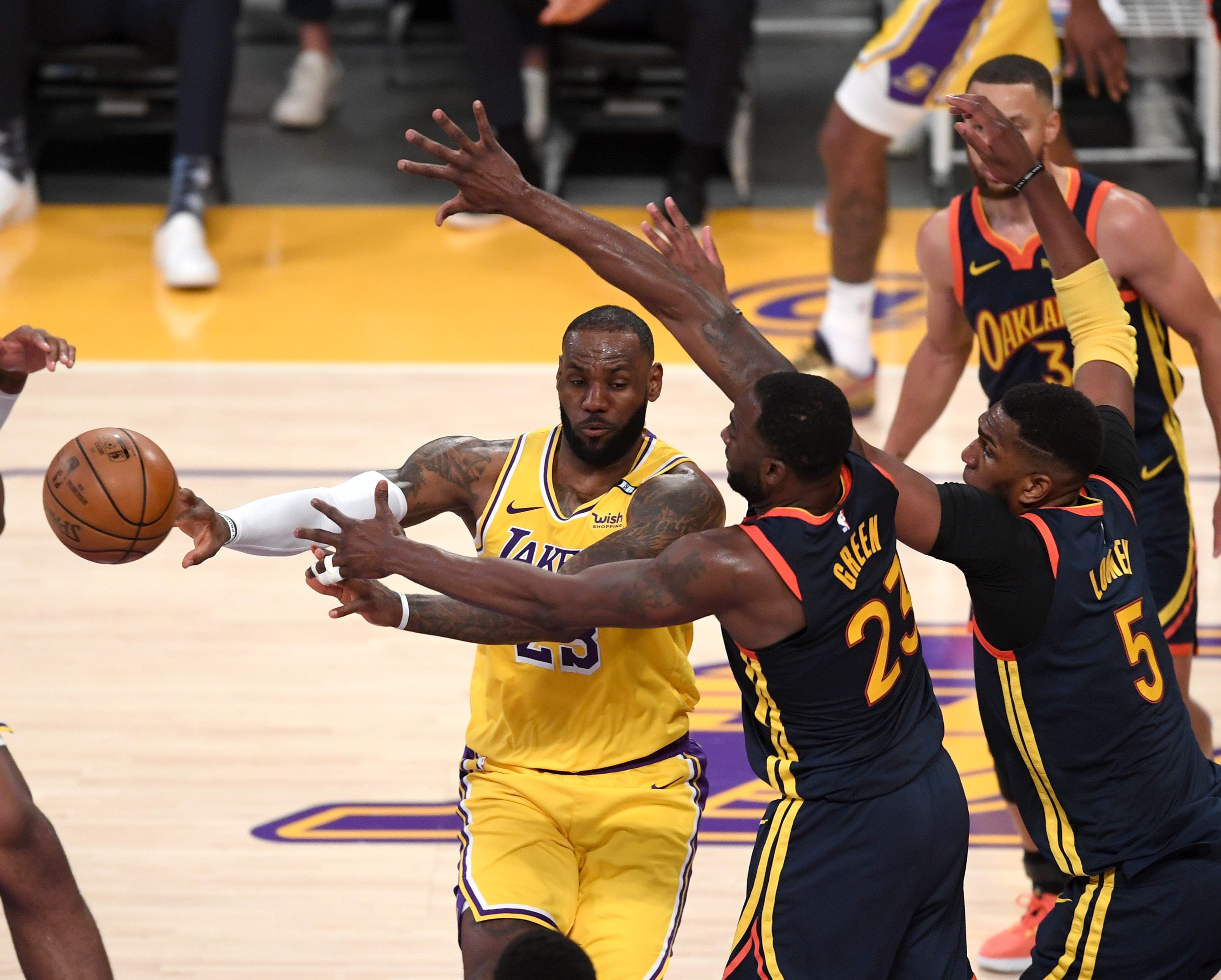 Don’t poke the bear: LeBron comes to the Lakers’ rescue