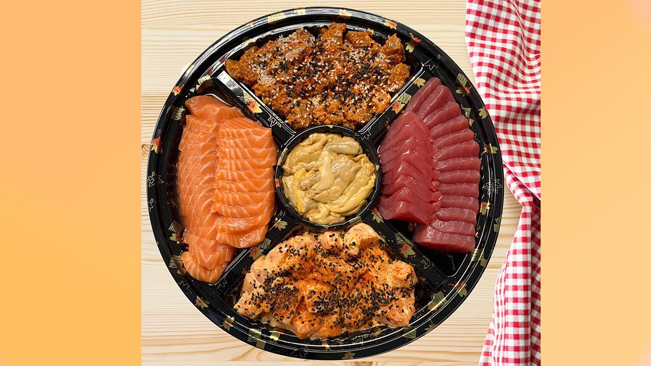 Enjoy tuna, salmon, uni sashimi in one platter from this Quezon City shop