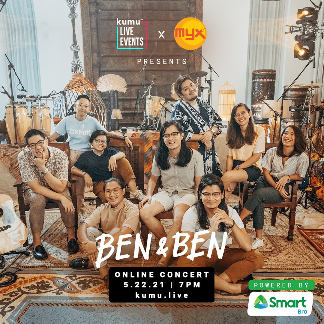 Stand a chance to win tickets to Ben&Ben’s kumu Live Events concert on May 22