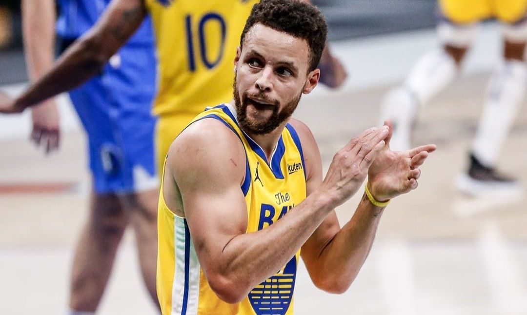 Steph Curry sets NBA record as fastest player to score 300 triples in a season
