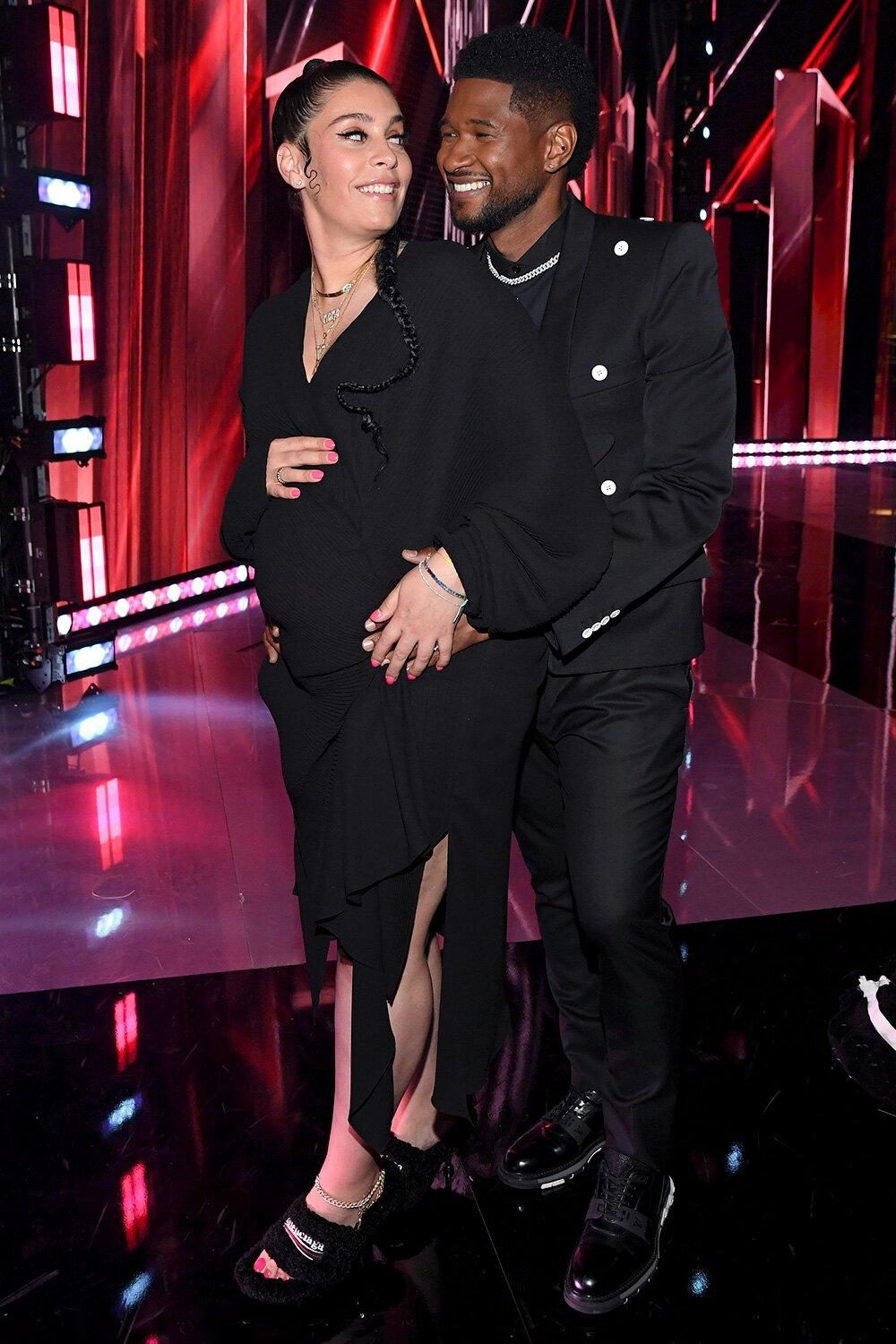 Usher expecting second child with girlfriend Jenn Goicoechea