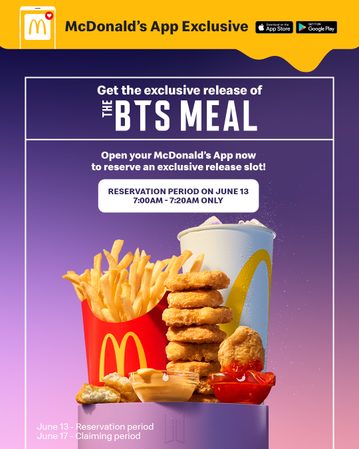 How to get the McDonald’s BTS meal in the Philippines