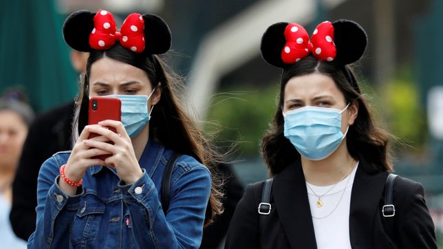 Vaccinated visitors of Disney theme parks can ditch face masks in most areas