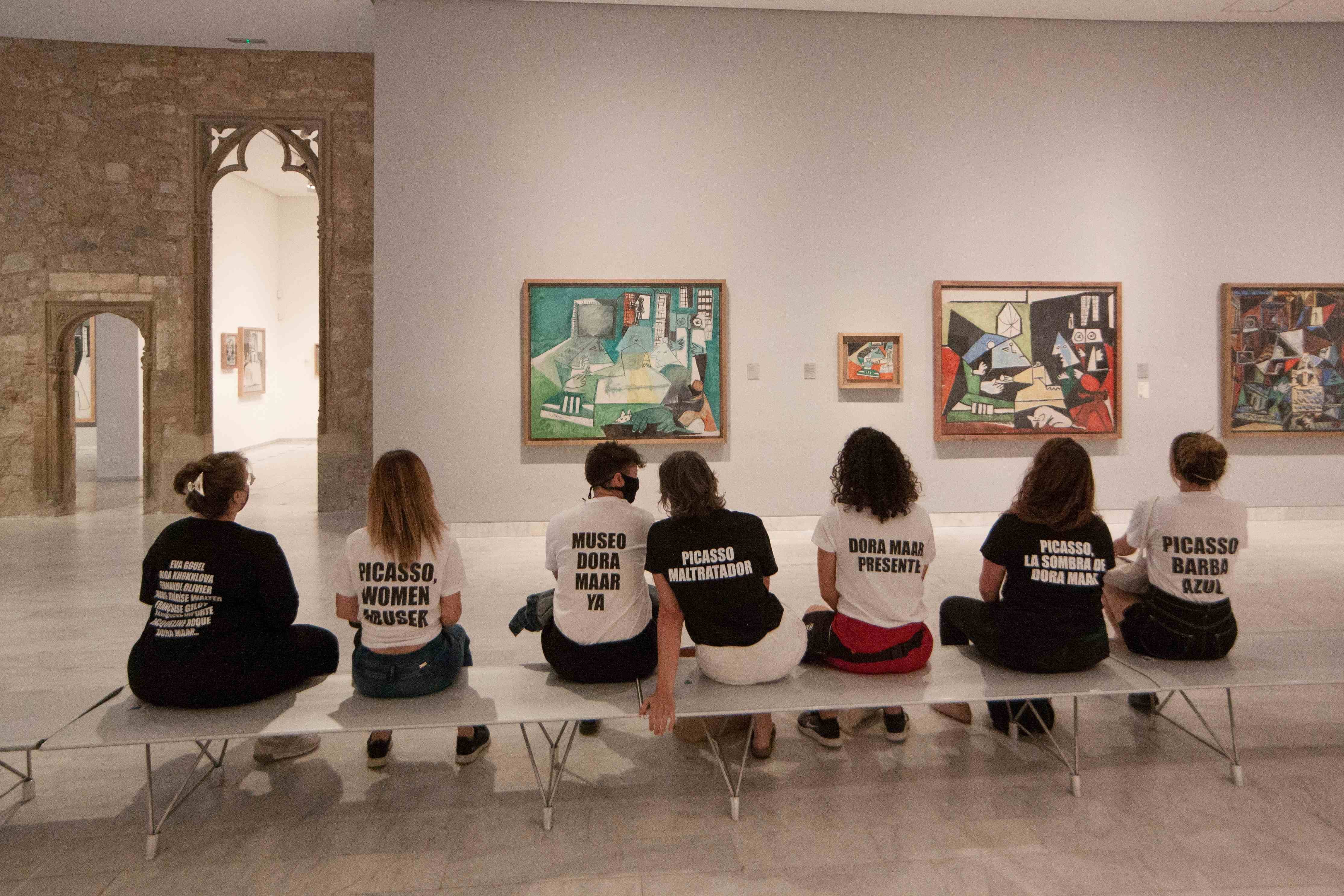 Museum protesters denounce Pablo Picasso’s treatment of women