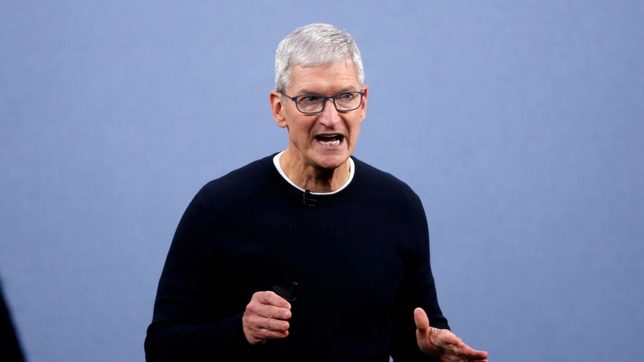 Apple’s Cook says proposed EU tech rules threaten security of iPhones