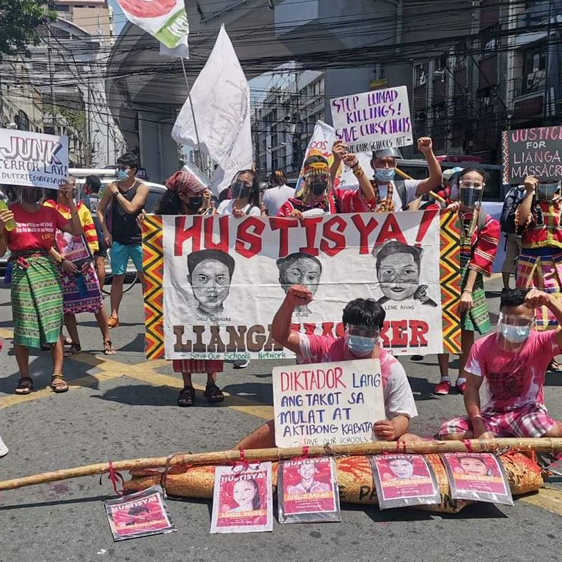 IN PHOTOS: Progressive groups decry human rights violations on Duterte’s final year