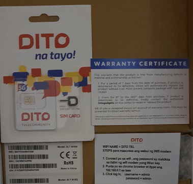 Globe Wi-Fi modems illegally rebranded as Dito sold online