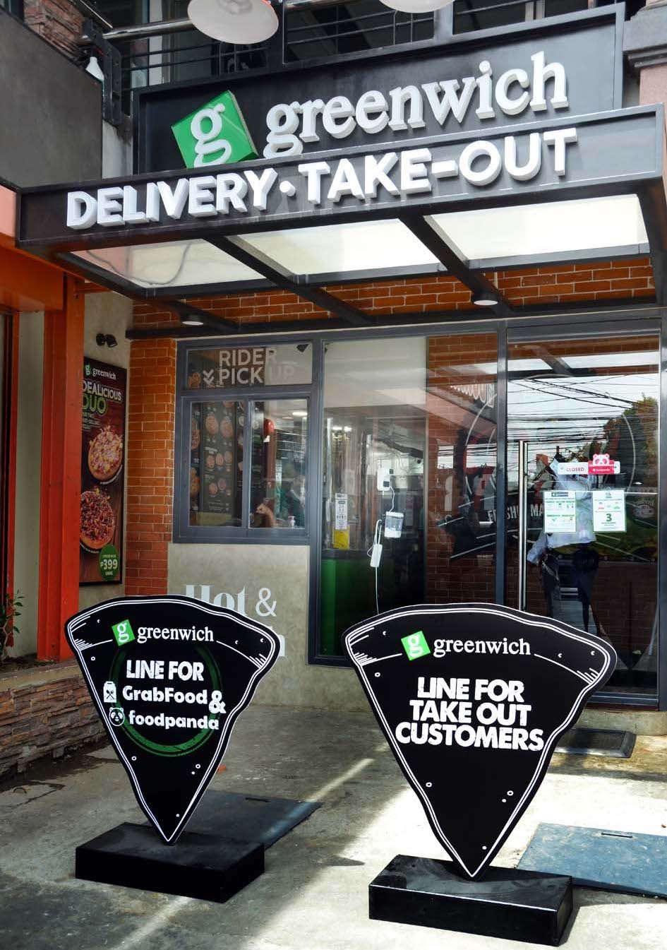 Greenwich opens first take-out, delivery-only store
