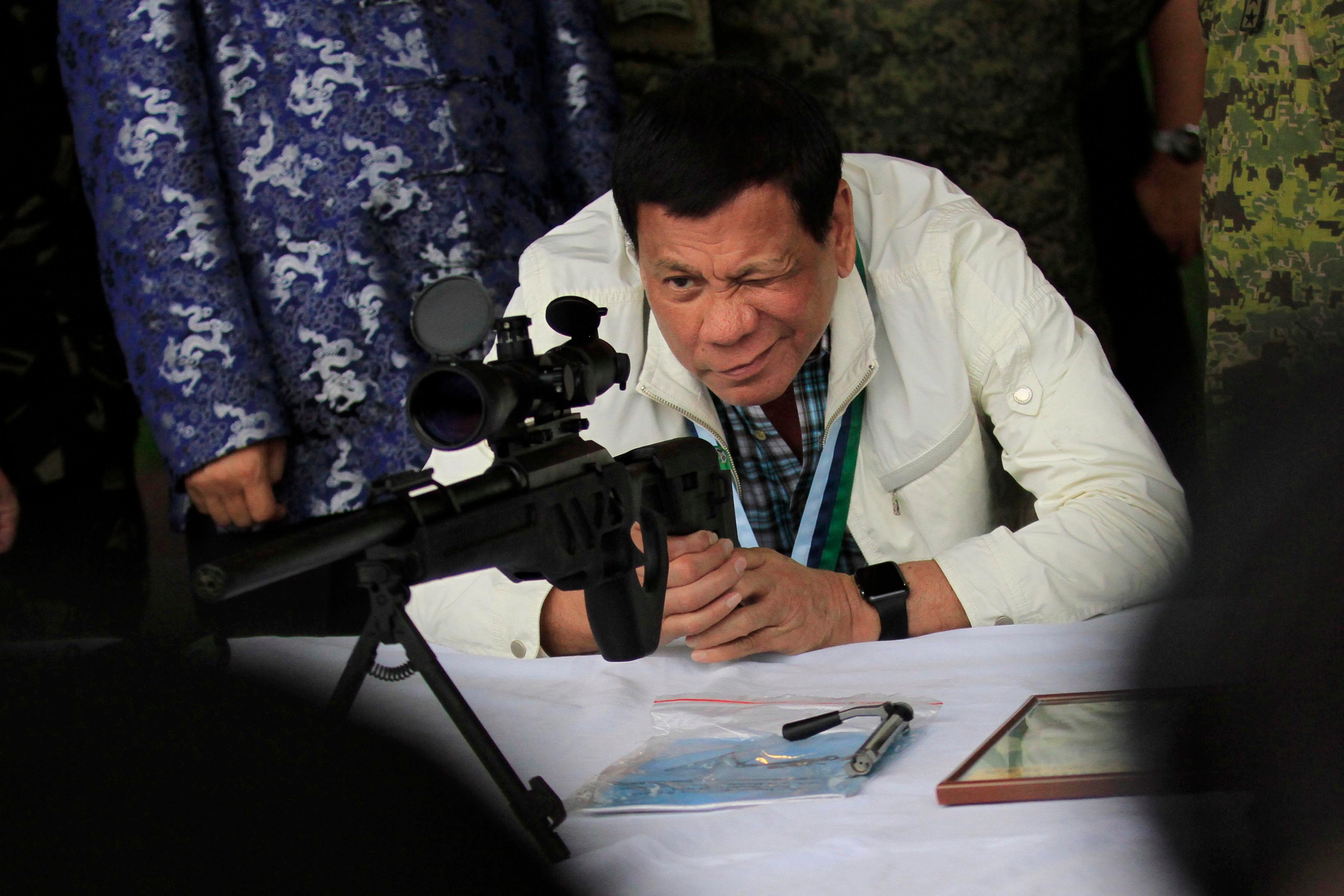 Lacson hits, PNP defends Duterte proposal to arm civilians