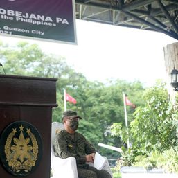 Former army chief Faustino named Joint Task Force Mindanao commander