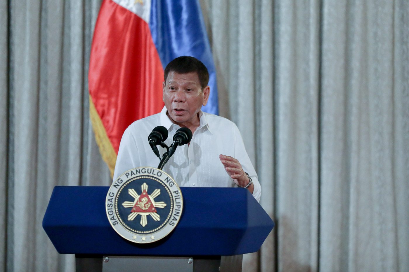 Duterte makes light of Taal eruption: ‘Lagyan ko ng cap’