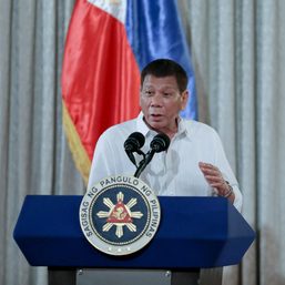Duterte says he nixed Manila Bay reclamation applications due to ‘corruption’