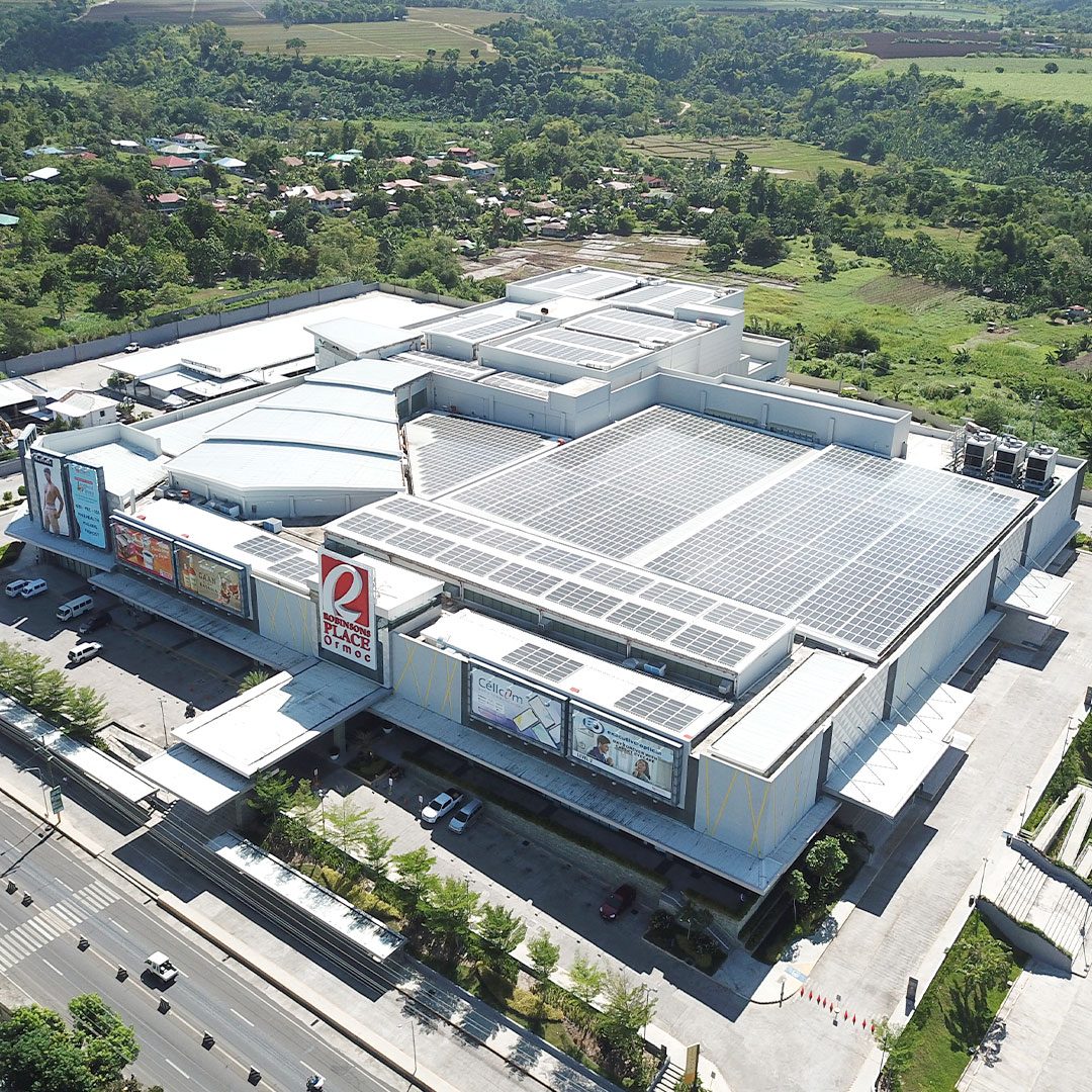 Robinsons Land powers its malls with solar energy