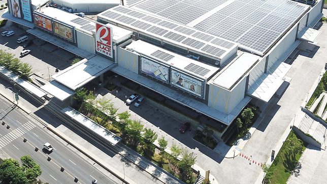 Robinsons Land powers its malls with solar energy
