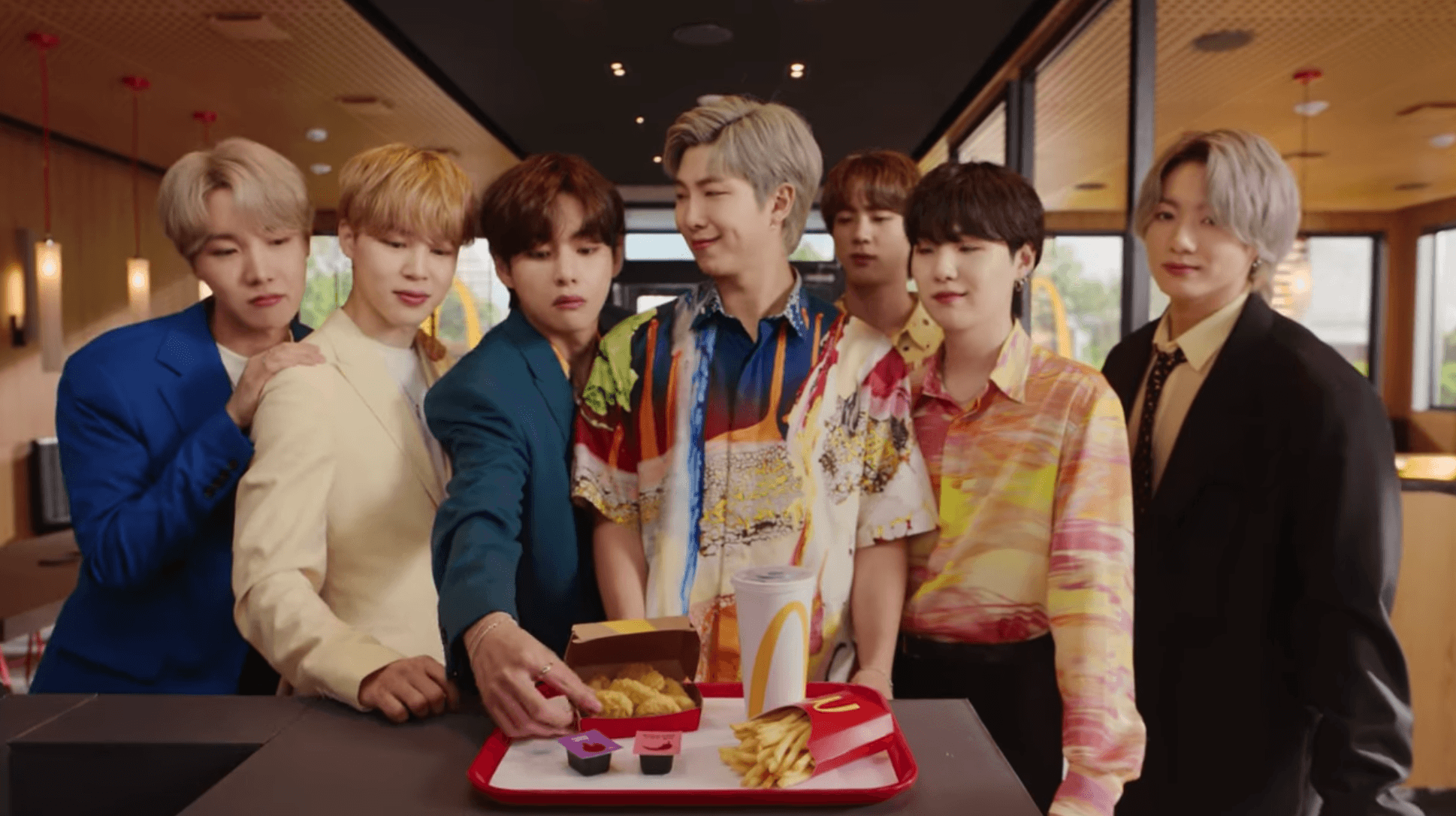 BTS recalls favorite McDonald’s memories in behind-the-scenes video