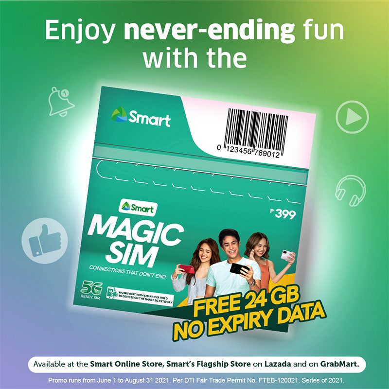 Smart launches Magic SIM with 24 GB no-expiry data