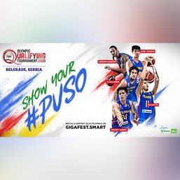 Stream Gilas Pilipinas’ FIBA OQT matches on gigafest.smart